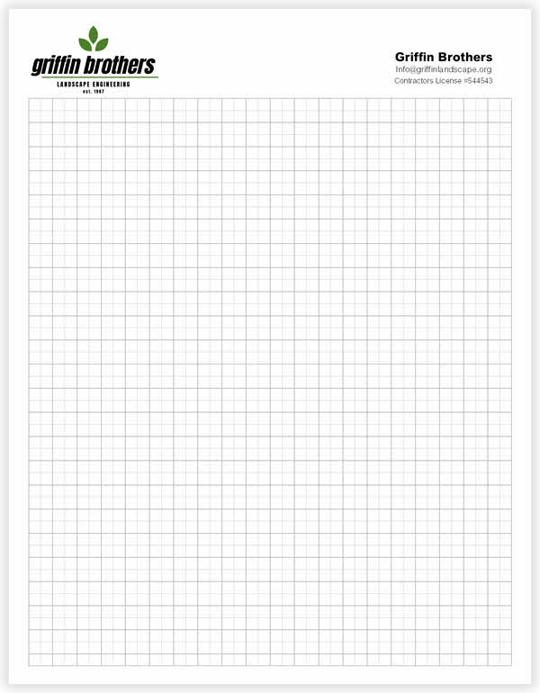 Construction Graph Paper - Personalized
