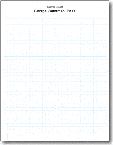 4x4 graph paper pads letter size 100 sheets